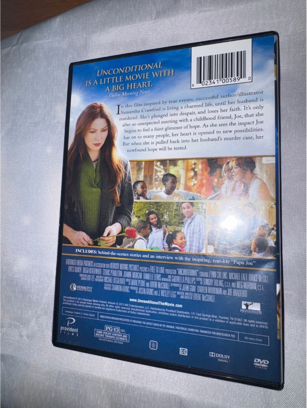 Unconditional DVD - Picture 2 of 2